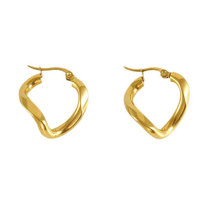 Twisted Irregular Design High-grade Earrings