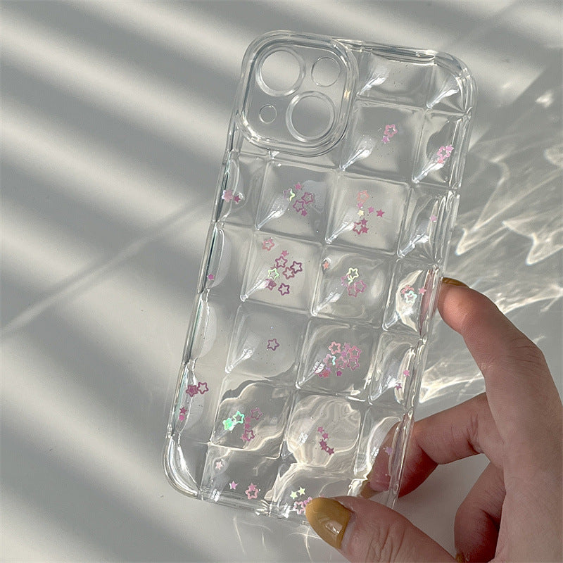 Transparent Mobile Protective Case Fall Proof Female