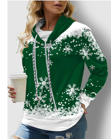 Digital Printing Street Trendy Pullover Hooded Sweater